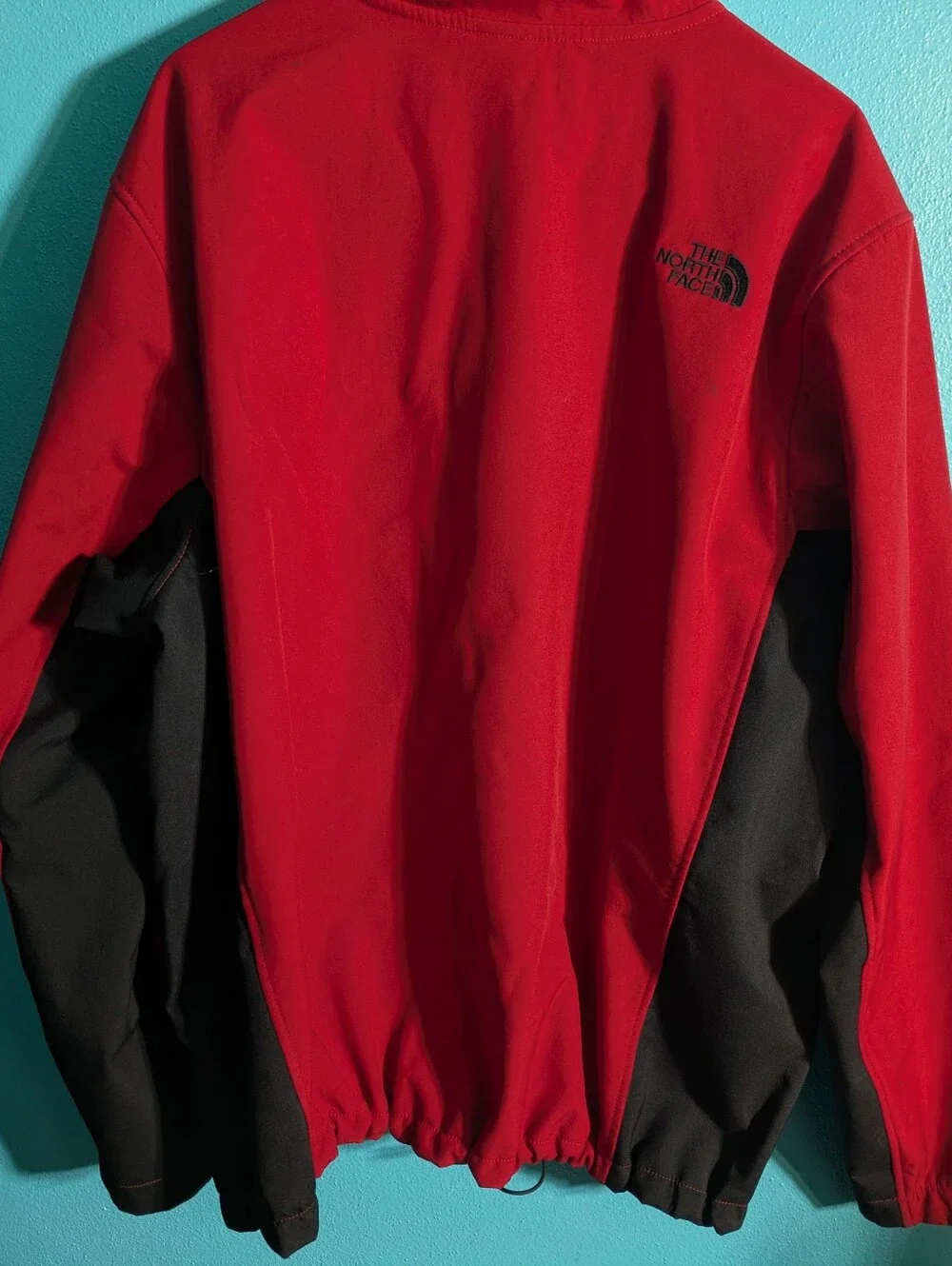 The North Face Jacket Mens Medium Apex Chromium Thermal Softshell‎ Coat Red TNF